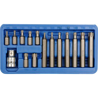 Antgalių rinkinys | T-Star (Torx) | 15 vnt. (66580)