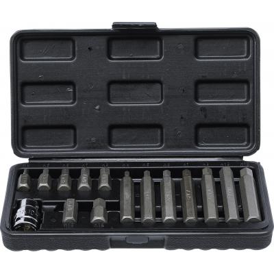 Antgalių rinkinys Hex šešiakampiai | trumpas / ilgas | 10 mm (3/8