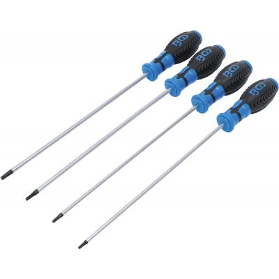 Atsuktuvų rinkinys | ilgas tipas | T-star (Torx) T15 - T30 | 4 vnt. (4943)
