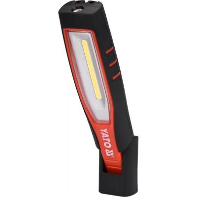 Darbo lempa akumuliatorinė | COB 10W 1000LM, IK09, IP65, LI-ION 3.7V 3200MAH (YT-08510)