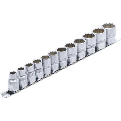 Galvučių rinkinys 12 kampų | 10 mm (3/8