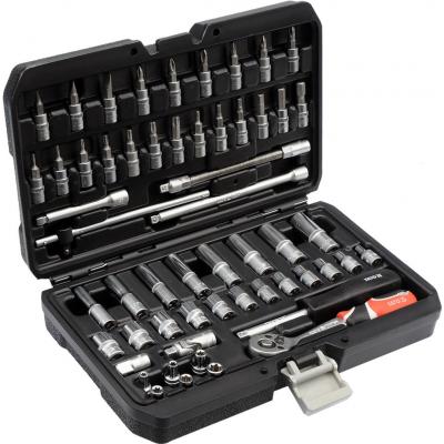 Galvučių su terkšle rinkinys | 6.3 mm (1/4