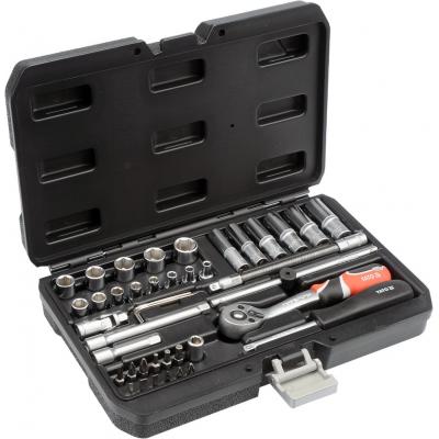 Galvučių su terkšle rinkinys | 6.3 mm (1/4