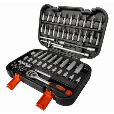 Galvučių su terkšle rinkinys | 6.3 mm (1/4