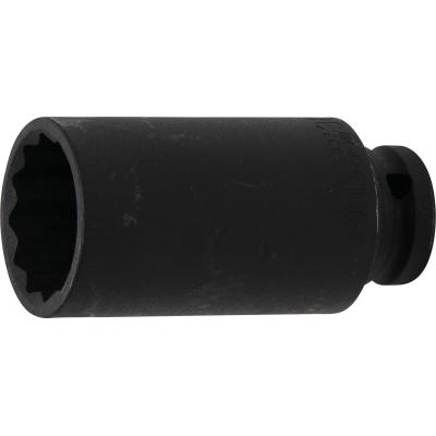 Galvutė ilga smūginė plonasienė 12 kampų | 12,5 mm (1/2
