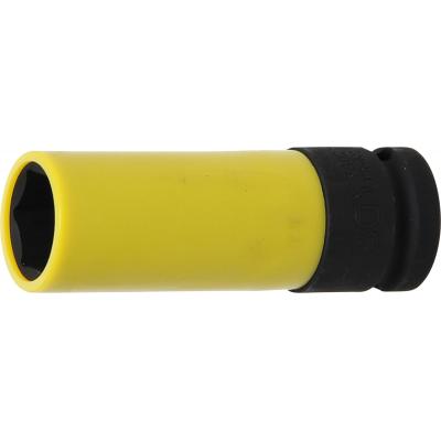 Galvutė smūginė ilga plonasienė | su plastikine apsauga | 12,5 mm (1/2