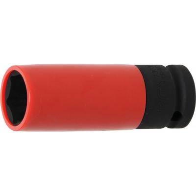 Galvutė smūginė ilga plonasienė | su plastikine apsauga | 12,5 mm (1/2