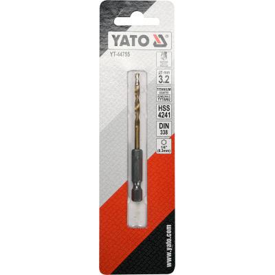Grąžtas metalui su Hex 6.3 mm (1/4