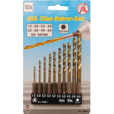 Grąžtų rinkinys su Hex 6.3 mm (1/4