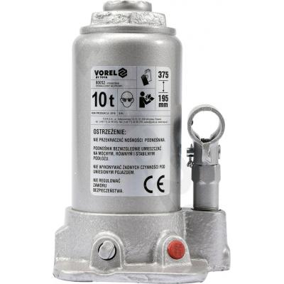 Hidraulinis domkratas 10t 195- 375 mm TÜV/GS/CE (80052)