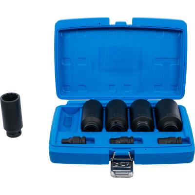 Ilgų galvučių rinkinys pusašiams | 12 kampų | 27 - 36 mm | 8 vnt. (5335)