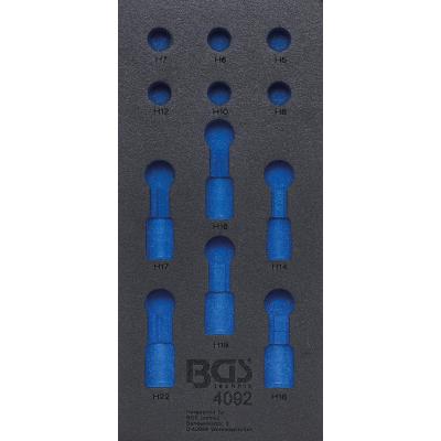 Įrankių dėklas 1/3, tuščias | nuo BGS 4092 (4092-1)