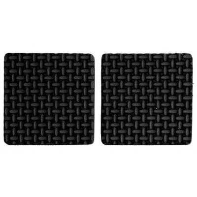 Lipnūs padukai baldams juodi 85x85mm 2vnt. (74898)