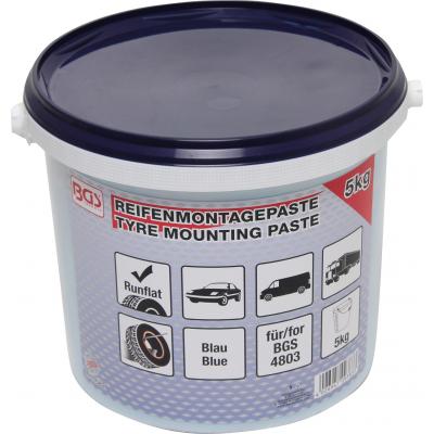 Padangų montavimo pasta padangoms padengti | mėlyna | 5 kg kibiras (9383)
