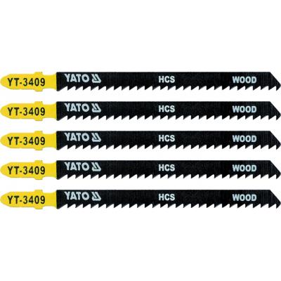 Pjūkliukai siaurapjūkliui 5vnt, 8TPI / 3mm, ilgi (medis) (YT-3409)