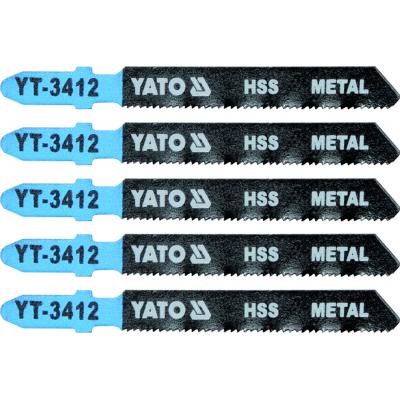 Pjūkliukai siaurapjūkliui 5vnt, 21 TPI / 1.2mm (metalui) (YT-3412)