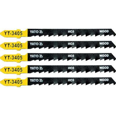 Pjūkliukas siaurapjūkliui 5vnt. 6TPI / 4mm (medis) (YT-3405)