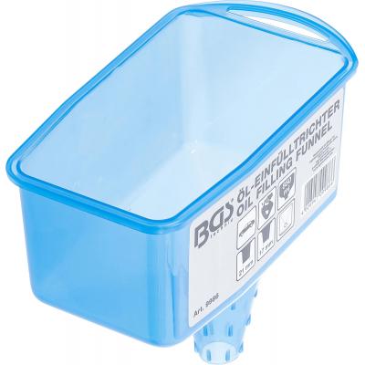 Plataus tipo piltuvėlis alyvai fiksuojamas | 850 ml rezervuaras (9986)