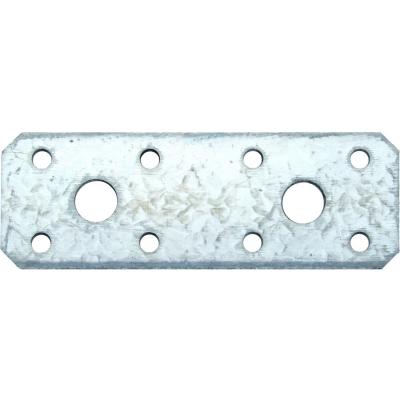 Plieninė plokštelė su skylėmis 100 x 35 x 2.5 mm (80783)