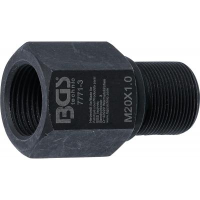 Purkštukų išėmimo adapteris iš BGS 7771 | M20 x M20 x 49 mm (7771-3)