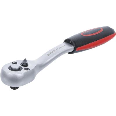 Rankena galvutėms terkšlinė | smulkūs dantukai | 6.3 mm (1/4