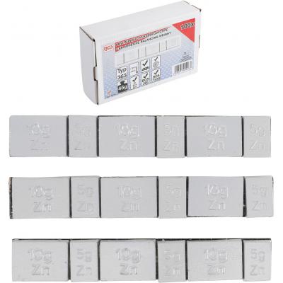 Ratų balansavimo svareliai | Medžiaga: cinkas | Tipas 363 | 45 g | 100 vnt. (9426)
