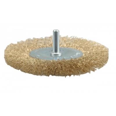 Šepetys vielinis | plokščias su kotu | variuotas | 100 mm (06986)