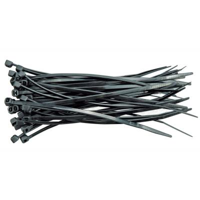 Suveržimo dirželiai 75x2,4 100vnt. juodi (73891)