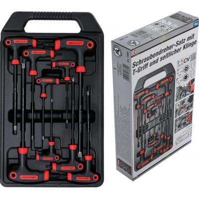 T-rankenėlių atsuktuvų rinkinys | T-Star su skyle (Torx) | T10-T50 | 9 vnt. (7880)