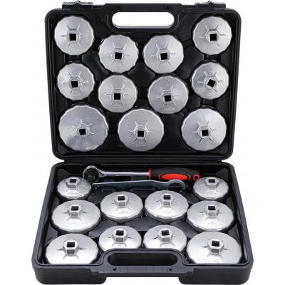 Tepalo filtro lėkštelių rinkinys | lietas aliuminis | 12,5 mm (1/2