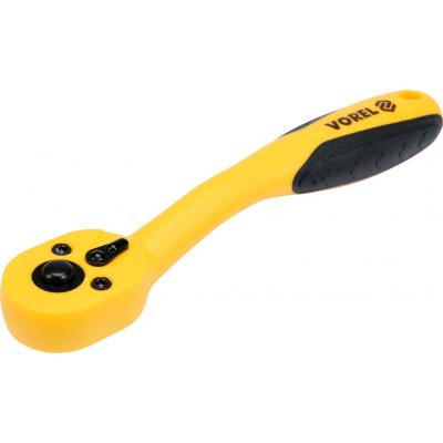 Rankena galvutėms terkšlinė | smulkūs dantukai | 6.3 mm (1/4