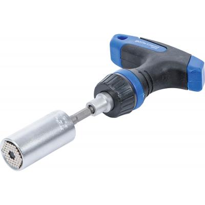 Terkšlinė rankena su daugiafunkcine galvute | 10 mm (3/8