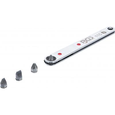 Terkšlinis atsuktuvas | itin plonas | 6.3 mm (1/4
