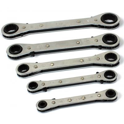 Terkšlinių dvipusių raktų rinkinys | 6x8-19x22 mm | 5 vnt. (1450V)