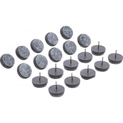 Vailokinių padukų rinkinys | su vinukais | Ø 24 mm | 20 vnt. (80868)