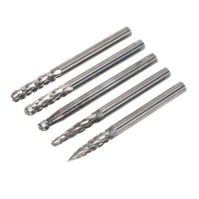 Volframo karbido frezų rinkinys | Tungsten Carbide | 5 vnt. (CB5M)